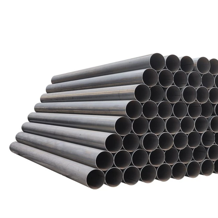 API 5L Gr.B DN200 ERW Steel Pipe Line Pipe factory