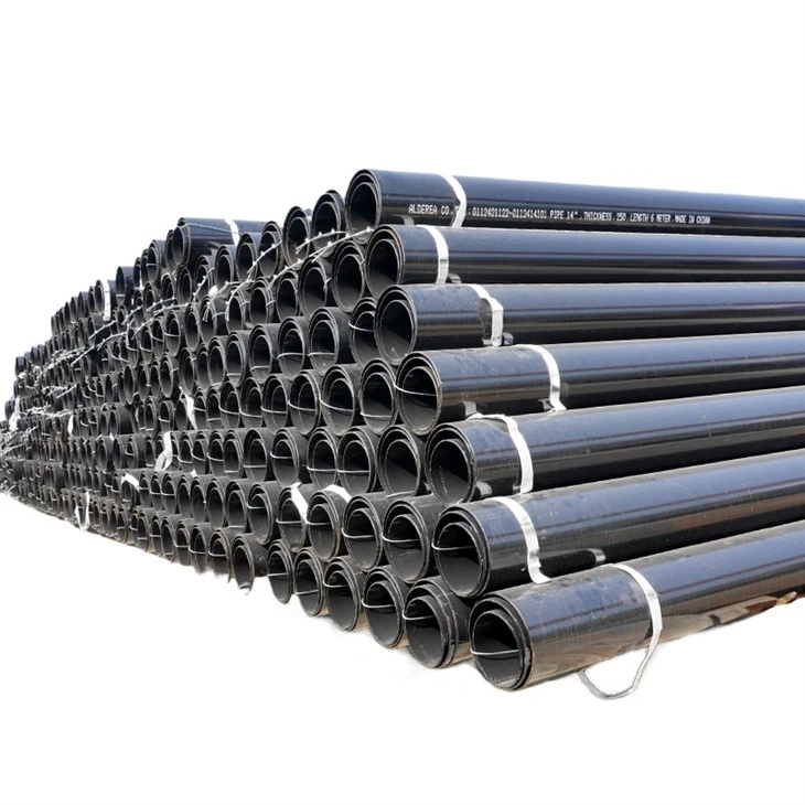 ERW Black Steel Pipe DN150 ASTM A53 GR.B For Water Supply Projects suppliers