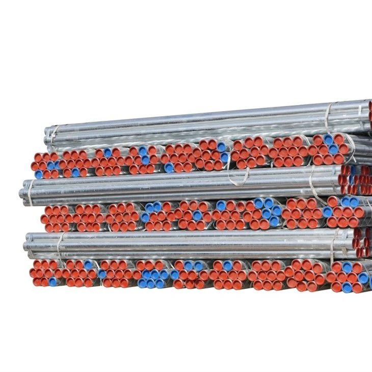 Technical Specifications Of DN100 BS1387 ERW Galvanized Steel Pipes high quality